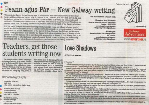 Literary Page 24 Oct 2013